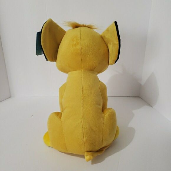 NWT SIMBA The Lion King Deluxe Plush Toy Disney Size Large 12” New - Picture 4 of 7
